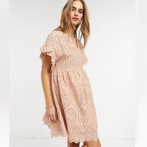 Y.A.S frill sleeve smock dress